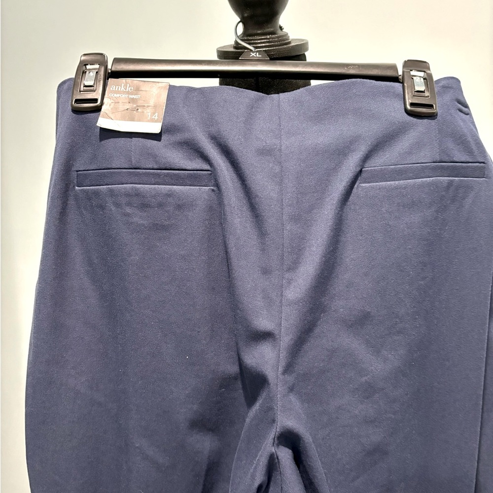Alfani womens ankle dress pants. Navy, 14, new